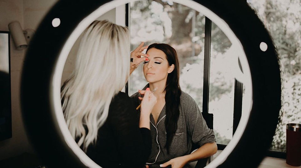 Wedding day makeup Muskoka
